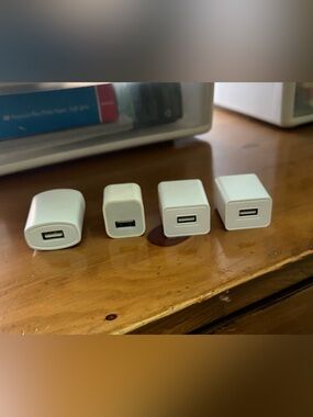 Charging block power supply; bundle of four.